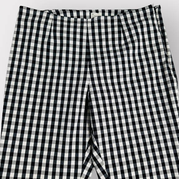 A New Day, Stretch Plaid Cropped Pants, Size 12 - Picture 7 of 11